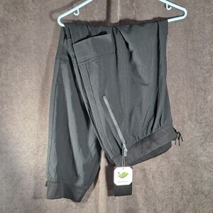 Libin Lightweight Black Quick Dry Cargo Joggers NWT XXXL Water Resistant UPF50+